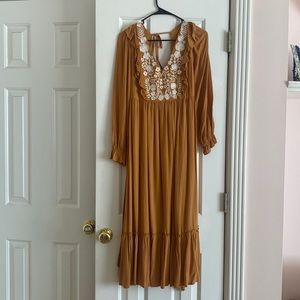 Brown dress by In Loom!